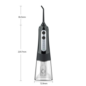 300ML Tank Waterproof IPX7 Dental Oral Irrigator Water Flosser Cordless Dental Cleaner