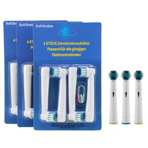 4pcs/set hygiene rotary electric toothbrush heads replacement for brand oral toothbrush