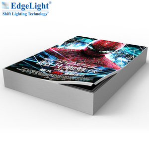 Aluminum lighting display Slim Tension textile LED optical lens fabric light box sign frame for advertising