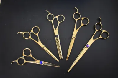 Barber Scissors Set 5.5 Inch Hair Scissors Hairdressing Scissors Set