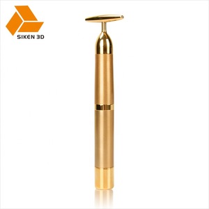 Beauty bar 24k golden pulse for skin care beauty vibration super penetration removing facial wrinkles face thin tool