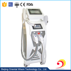 CE Elight IPL RF Nd yag laser 3 in 1 Multifunction Beauty Skin Care Product