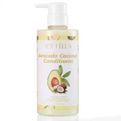 Cleanses &amp; Nourishes Infuses Hair Fibers &amp; Moisturizes Avocado Coconut Conditioner