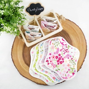 Comfort Feminine Soft Microfleece Heart Felt Reusable Sanitary Pads Cloth organic female  Menstrual Pad cotton sanitary napkins