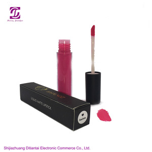 cosmetics liquid lipstick waterproof matte liquid lipgloss private label and customized liquid lipstick