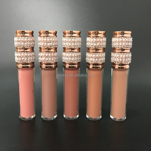 custom logo high quality mini glossy nude clear shimmer vegan lip gloss pigment organic glitter lipgloss private label