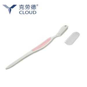Dermaplaning Foldable Plastic Hand Tools Eyebrow Trimmer