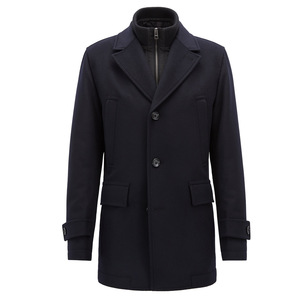 European fashion mens outwear jackets slim fit winter wool coats