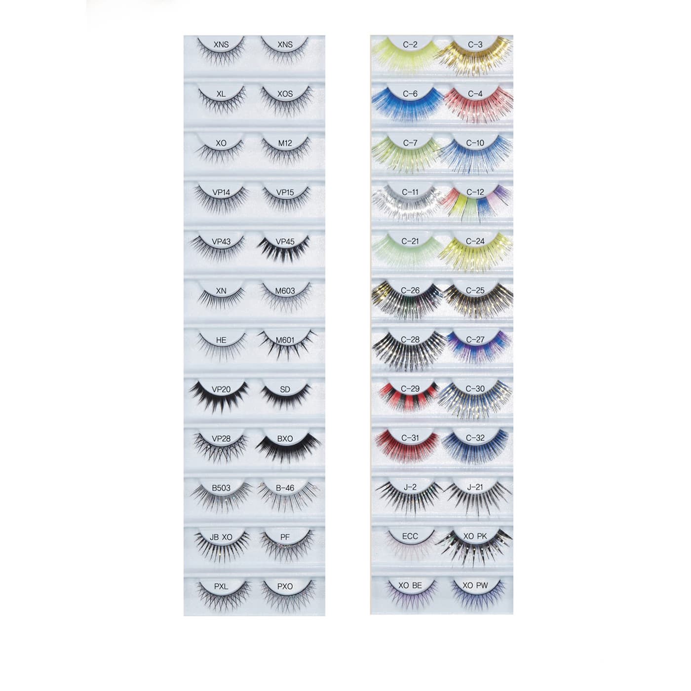 Glitter Type Handmade Soft Comfortable Fake Eyelash