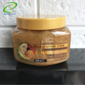 High quality 24K Gold Dead Skin Remover Face Body Scrub