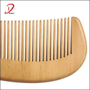 High quality custom logo wooden hair beard combs