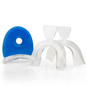 Home Teeth Whitening Kit Mini Blue Led Teeth Whitening Light 10pcs teeth whitening gel mouth tray