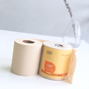 Industrial 100% Hemp Tissue Sanitary Bamboo Paper Hand Towels Rolls Toilet Paper 3 ply