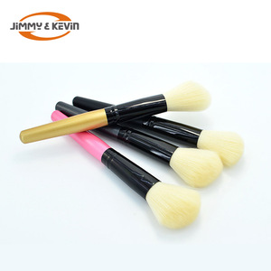 JIMMY&KEVIN  Black  Aluminum Tube  Makeup Tool  Blush Brush Liquid Foundation Brush