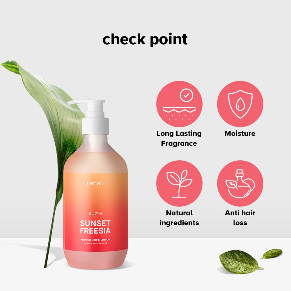 [ JULYME ] Perfume Hair Shampoo 7 TYPES 500ml