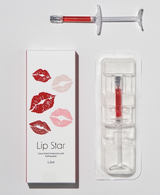 Lip Star 1.2ml  x 1 syr Lip Filler  Lip contour