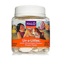 Liv a littles chicken treats top