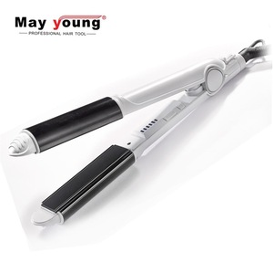 M516A Professional High quality 2-in-1design flat iron ceramic hair straightener