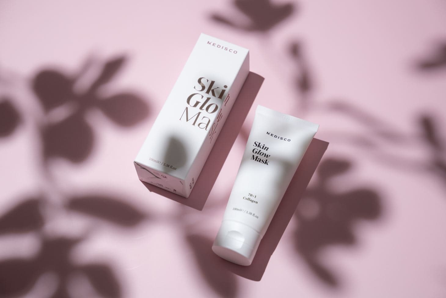 Medisco SkinGlow Mask - Collagen peel off pack soothing, nourishing, anti-aging, brightening lifting