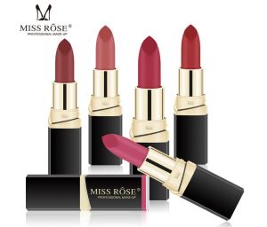 miss rose 18 colors logo customize brand diamond nude liquid lip stick private label matte lipstick