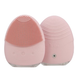 Multi-function private label  rechargeable silicone face washing brush electronic facial cleansing brush