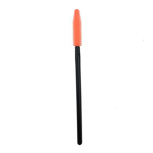 New arrival eyelash extension tool plastic handle silicone makeup disposable mascara brushes