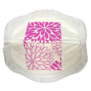 NP01A Hot Selling 130Mm Soft Organic Bamboo Cotton Nursing Bra Pads Anti Leak Women Breast Feeding Pads