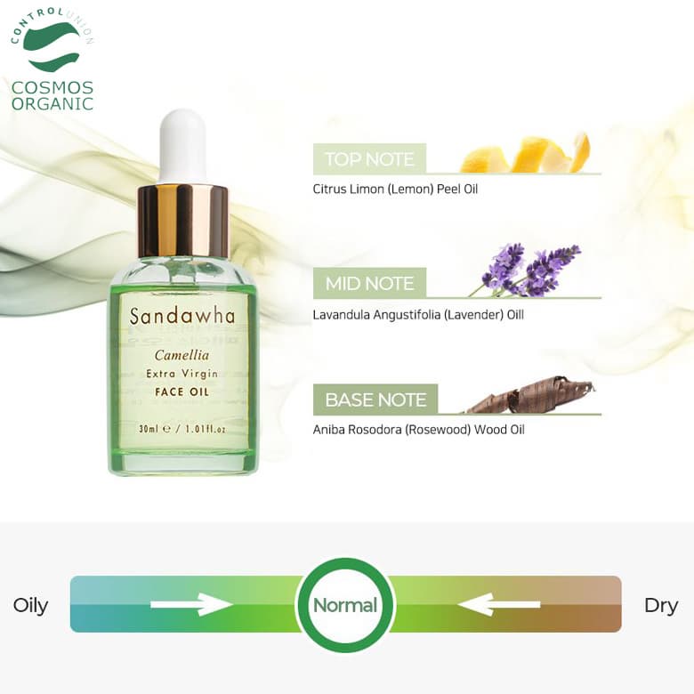 Organic Camellia Face &amp; Cleansing Oils