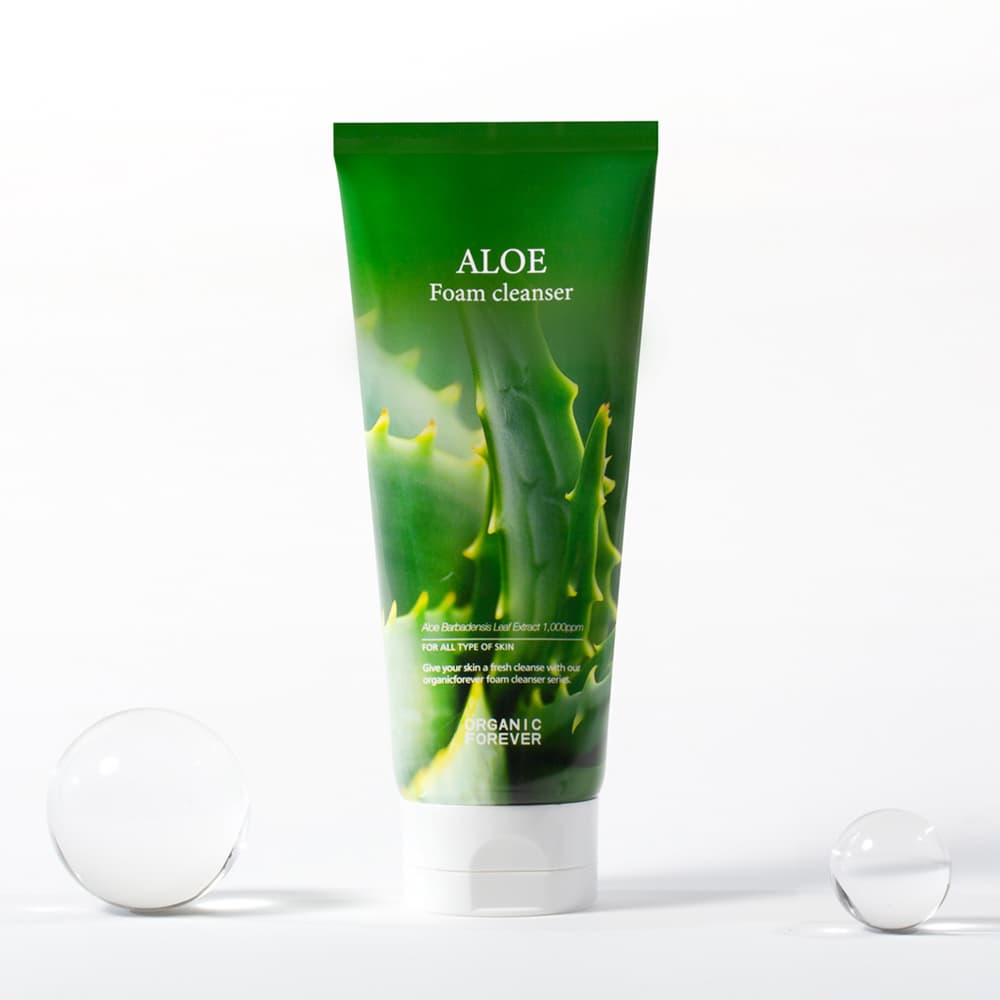 ORGANICFOREVER aloe foam cleanser