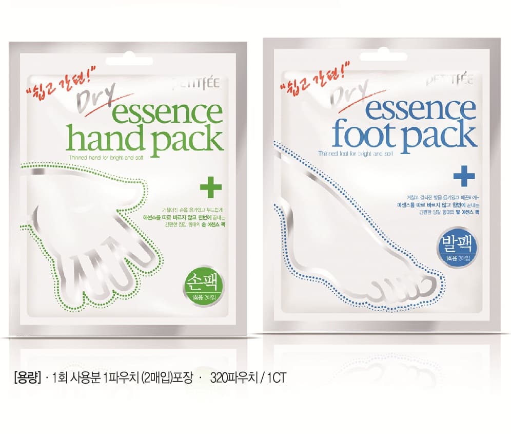 PETITFEE Dry Essence Hand Pack, Foot Pack