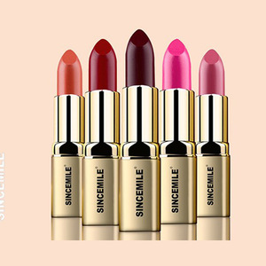 Popular matte lipstick private label custom logo to makeup cosmetics lipstick
