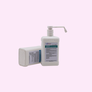 Portable surgical preparation enzymatic disinfectant