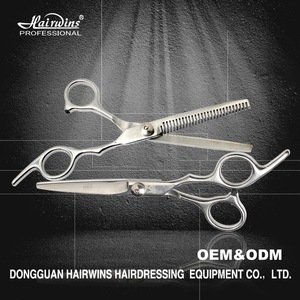 Professional hair shears cutting scissors korea thinning curved custom logo wholesale for barber shop