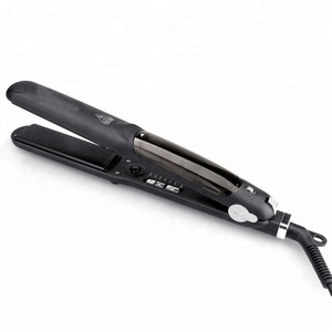 Professional steam styler hair straightener with Argon oil fast heat up