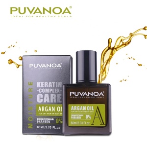 PUVANOA Hair regrowth hair treatment oil type repair damaged hair 100% pure argan oil