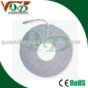 Round Breast self adhesive electrodes pads for breast massager