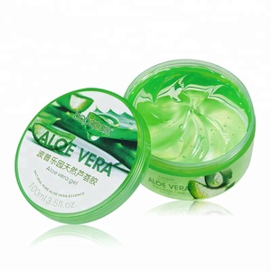 Skin care products private label moisturizing anti-acne aloe vera gel for face