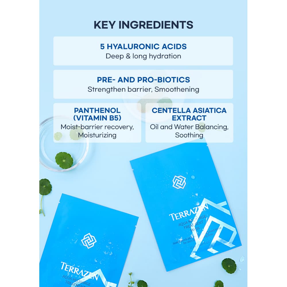 TERRAZEN Aqua Recharge Treatment Mask