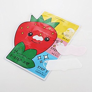 Tonymoly Strawberry Seed 3-step Nose Pack 6g