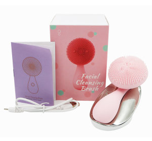 ultrasonic wave massage facial cleansing brush silicone face washing brush silicone face exfoliate brush