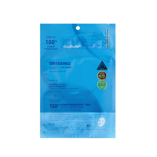 (VT) HYDROP REEDLE SHOT® 100hL 2STEP HYDROGEL MASK