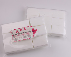 White Gel Polish Remover Cotton Pads New design Nail Polish Removing Wipes Nail Art Cleaning cotton Wipes