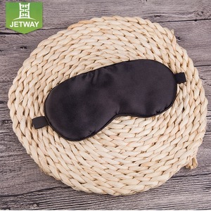 Wholesale portable silk travel eye mask, black eye mask for sleeping