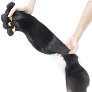 Wholesale Vendor 100% Unprocessed Double Drawn Mink Cuticle Aligned Raw Virgin Indian Hair Straight