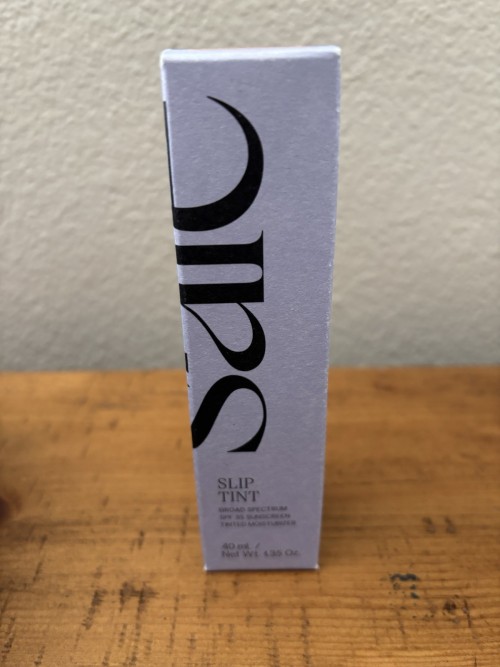 Saie  Slip Tint Lightweight Tinted Moisturizer with Mineral Zinc SPF 35 and Hyaluronic Acid