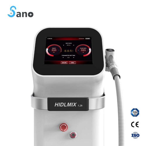 1200W Triple laser 755+808+1064nm diode laser hair removal machine