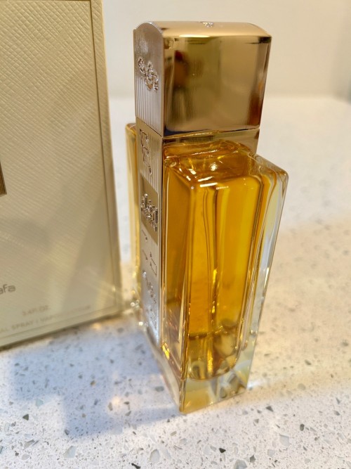 Lattafa Angham Citrus, Lavender, Musk, Amber, Vanilla Eau de Parfum Long-Lasting Fragrance for Unisex, 3.40 Ounce / 100 ml
