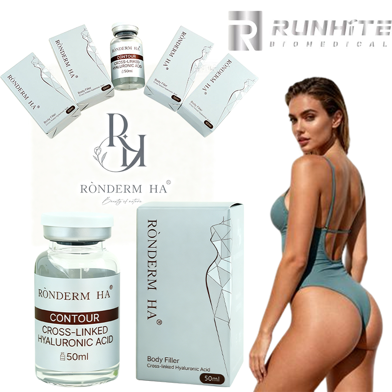 Hyaluronic Acid Gel for Injection in Breast and Buttock Augmentation