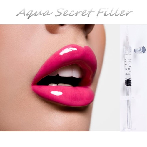 Aqua Secret CE approved 1ml 2ml corss-linked HA hyaluronic acid dermal filler for lip face filler injection