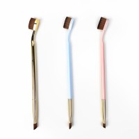 Dual-Ended Makeup Brush for  Cream Foundation Concealer & Eyebrow – Multi-Function Cosmetic Tool